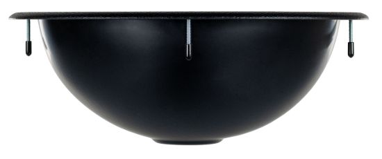 ICON SINK  SO1013  OVAL  10X13  BLACK - 15920
