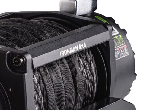 IRONMAN 4X4 M-SPEC 9500LB WINCH | SYNTHETIC ROP - IMW9500MSR