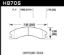 HAWK BRAKE PAD 2012 GMC 2500 - HB705P776
