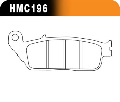 HAWK METALLIC DISC BRAKE PADS - HMC5004