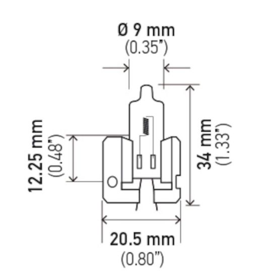 HELLA BULB H2 12V 55W X511 T3 - 002857122