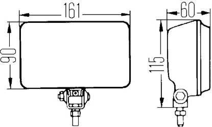HELLA 450 DRV CLR H3 12V SAE/ECE - 005860231