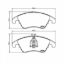 HELLA BRAKE PAD SET  DISC BRAKE - 355012621