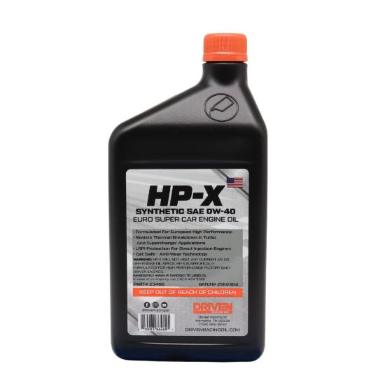 DRIVEN RACE HP-X EURO 0W40 MOTOR OIL - 23406