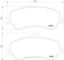 HELLA BRAKE PAD SET  DISC BRAKE - 355014221
