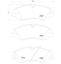 HELLA DISC BRAKE PAD - 355015551