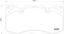 HELLA DISC BRAKE PAD - 355016151