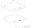 HELLA DISC BRAKE PAD - 355020191