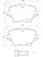 HELLA BRAKE PAD SET  DISC BRAKE - 355023131