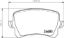 HELLA BRAKE PAD SET  DISC BRAKE - 355025331