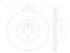 HELLA DISC BRAKE ROTOR - 355122922