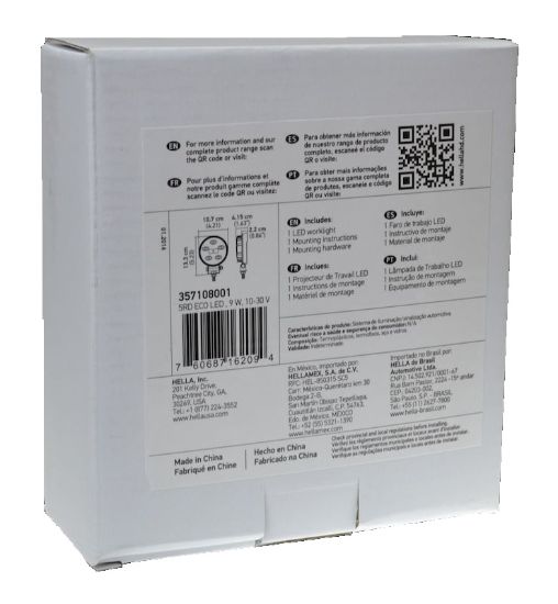 HELLA WORKLIGHT VALUEFIT 5RD ECO LED MV - 357108001