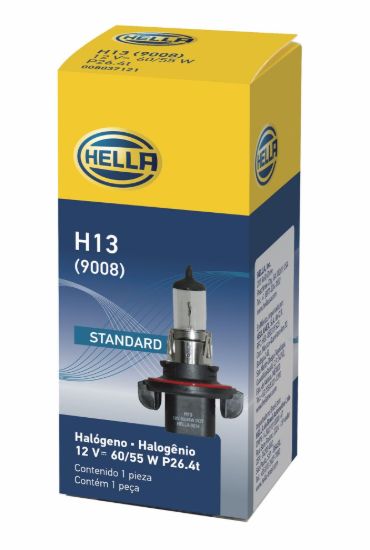 HELLA BULB 12V 60/55W P26-4T - H13
