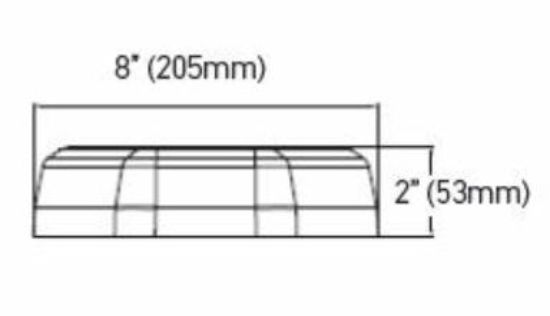 HELLA LIGHTBAR LED MLB50 12-24V MAG AMB - H27995011