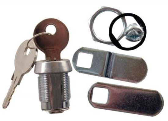 JR PRODUCTS 7/8' KEYED CMPT LOCK - 00165