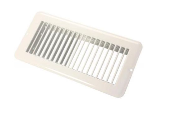 JR PRODUCTS 4 X 10 FLOOR REG.UNDMPR  MET WHT - 0228985