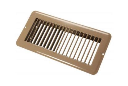 JR PRODUCTS 4 X 10 FLOOR REG.UNDMPR  MET BRN - 0228995