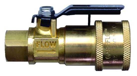 JR PRODUCTS COUPLER WITH SHUT-OFF - 0730435