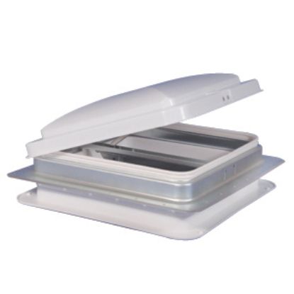 HENG'S IND 14' VENT KIT WHITE - 1101C1G1