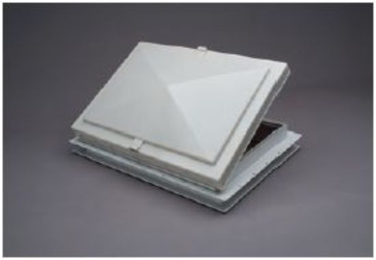 HENG'S IND 17' X 24' EXIT VENT WHITE - 48621C2