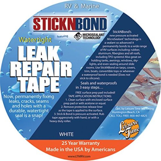 HENG'S IND STICKNBOND 4' X 60' WHITE REPAIR KI - 60021