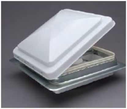HENG'S IND UNIVERSAL VENT 14' 12V WHITE EASY C - 71112AC1G2