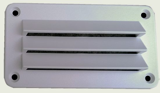 HENG'S IND 3'' X 5 1/2''  DENT VENT WHITE - DV35W