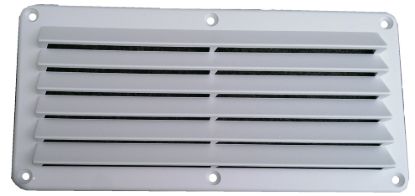 HENG'S IND 4 7/8'' X 10 1/8''  DENT VENT WHITE - DV510W