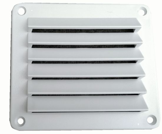 HENG'S IND 4 7/8'' X 5 1/2'' DENT VENT  WHITE - DV55W