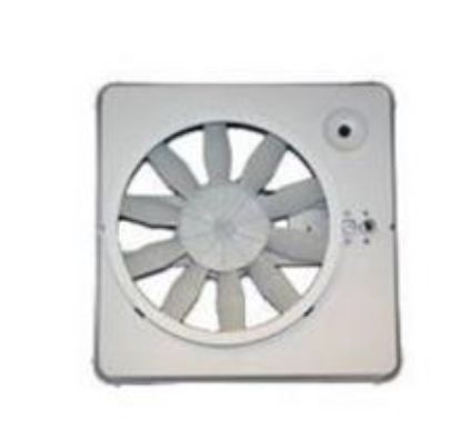 HENG'S IND POWER ROOF VENT W/LIGHT G - V771412C1G