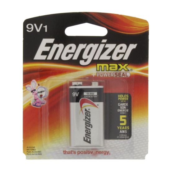 WORLD & MAIN ENERGIZER 9V 1 PACK - 110217