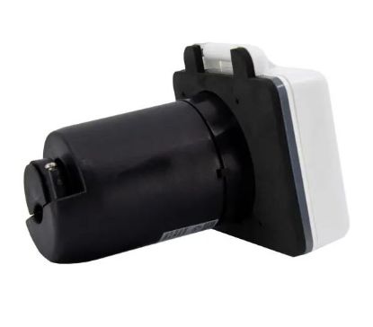 HUGHES AUTO 50A SMART RV POWER INLET - WHITE - SV50APIW