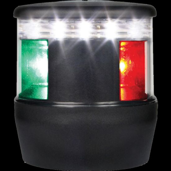 HELLA LIGHTS TRICOLOR LED NAV LIGHT 2NM BLK - 980650001