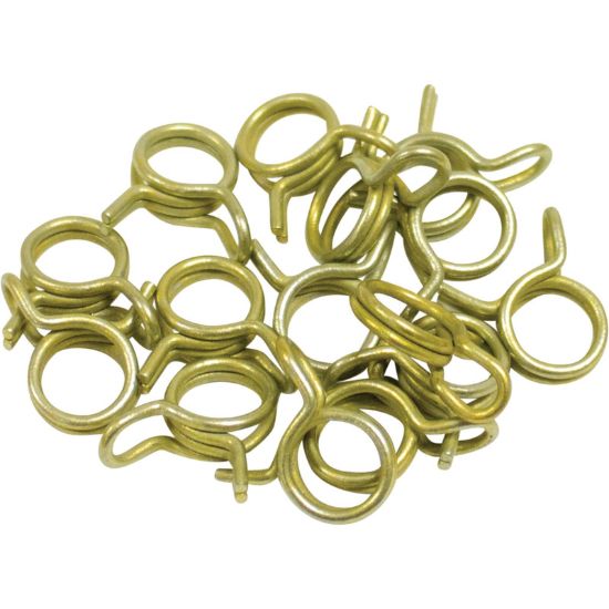 HELIX RACING 3/8' DOUBLE WIRE HOSE CLAMP 15PK - 1111380