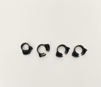 HELIX RACING 100PK NYLON RATCHET CLAMPS  11/32' - 1112222