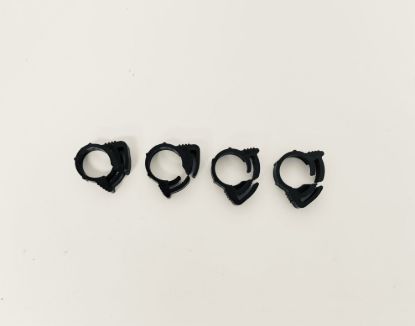 HELIX RACING 100PK NYLON RATCHET CLAMPS  13/32' - 1112223