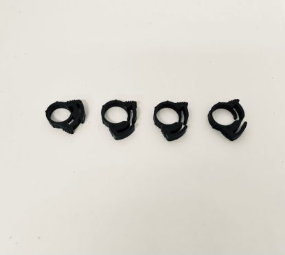 HELIX RACING 100PK NYLON RATCHET CLAMPS  15/32'. - 1112224