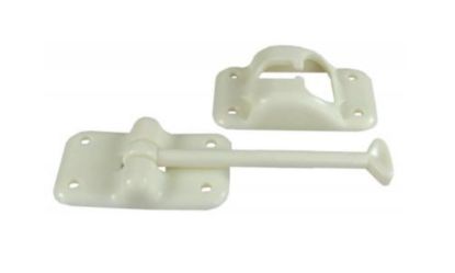 JR PRODUCTS 3-1/2'T-STY DOOR HLDR  CW - 10424
