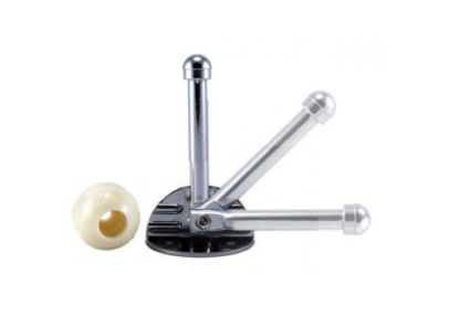 JR PRODUCTS 3-1/2' PIVOTING DOOR HLDR - 10645