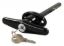 JR PRODUCTS LOCKING T-HANDLE  BK - 10985