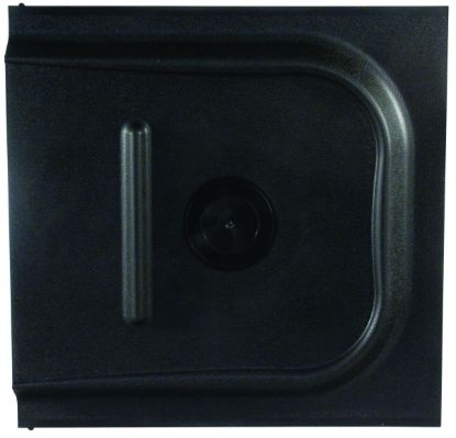 JR PRODUCTS 12' DOOR SLIDER  BLACK - 11175