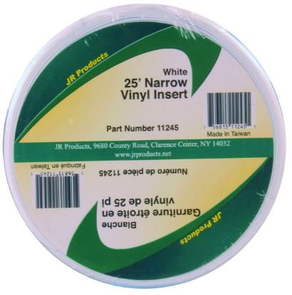 JR PRODUCTS 25' NAR VYL I0ERT  WHT - 11245