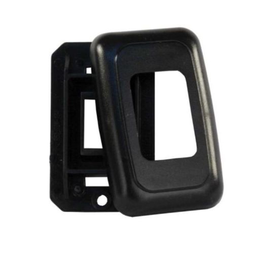 JR PRODUCTS SGL SW BASE&FACE PLT  BK - 12305