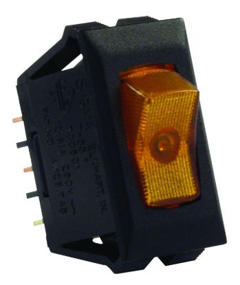 JR PRODUCTS ILL 12V ON/OFF SW  AMB/BK - 12555