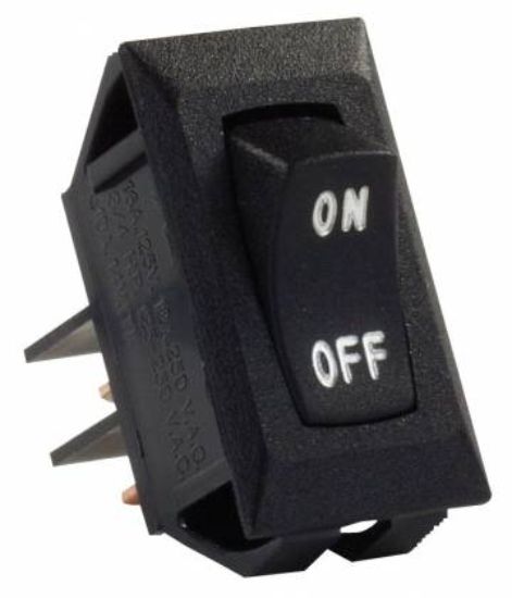 JR PRODUCTS LABELED 12V ON/OFF SW  BK - 125915
