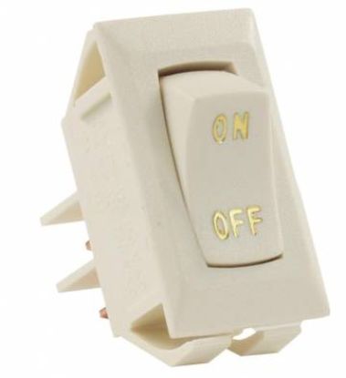 JR PRODUCTS LABEL 12V ON/OFF SW IVRY - 126115