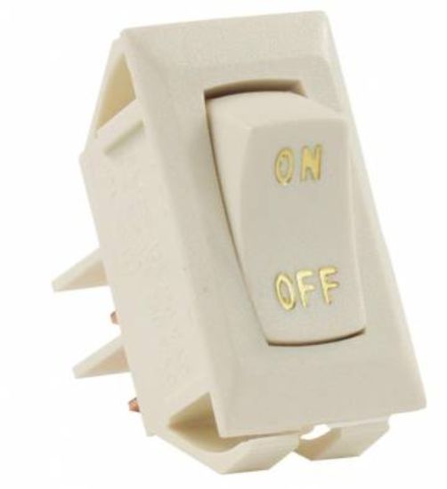JR PRODUCTS LABEL 12V ON/OFF SW IVRY - 126115
