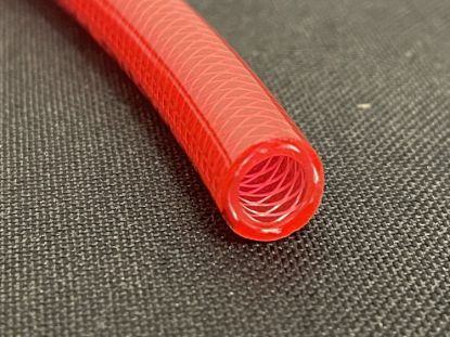 HELIX RACING 1/4' ID X 10FT HIGH PRESSURE RED - 1400103