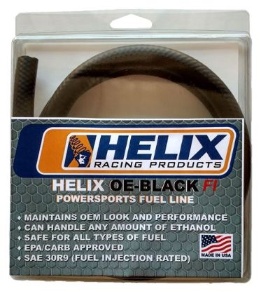 HELIX RACING 1/4' ID X 25 FT. OE BLACK FUEL INJE - 1404625