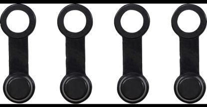 HELIX RACING BRAKE BLEEDER CAP  BLACK  W/ TETHER - 2022005